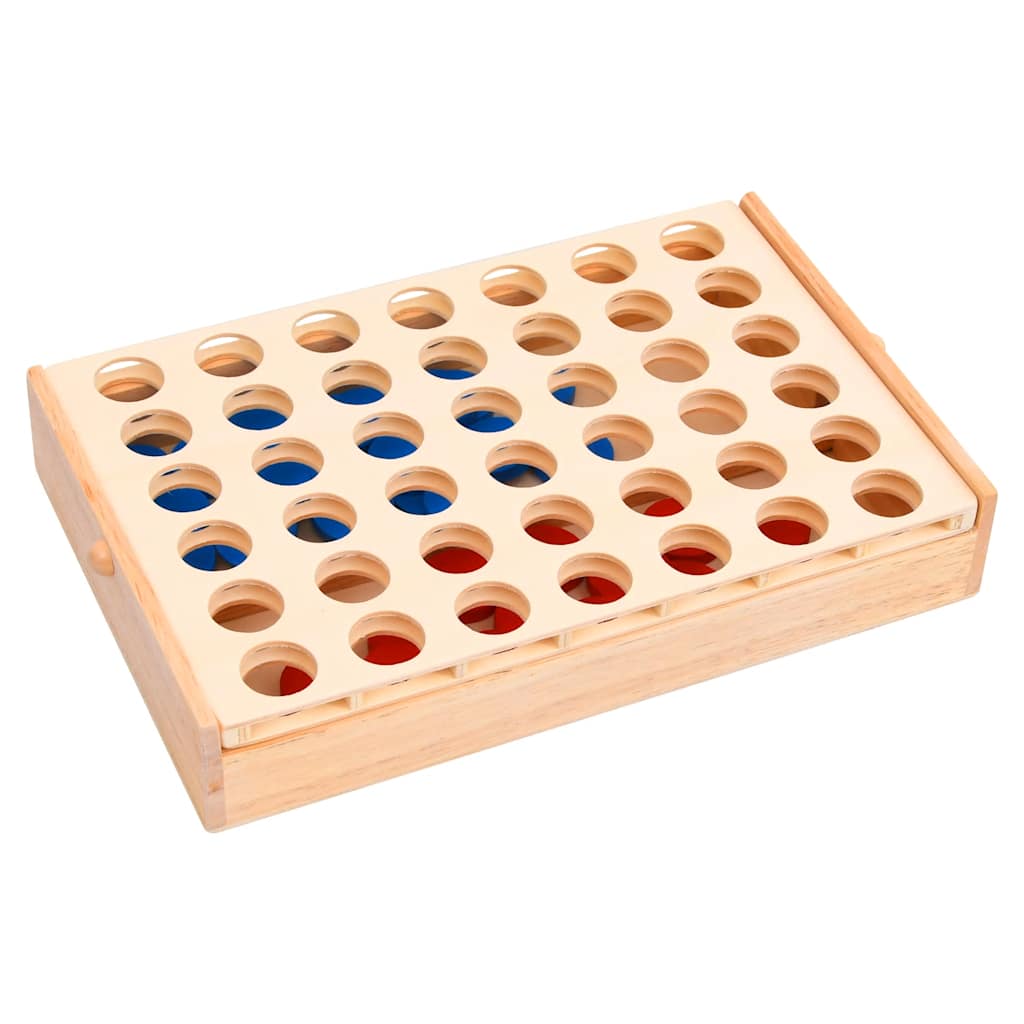 Igra 4 u nizu 24 x 15 x 4 cm od masivnog drva