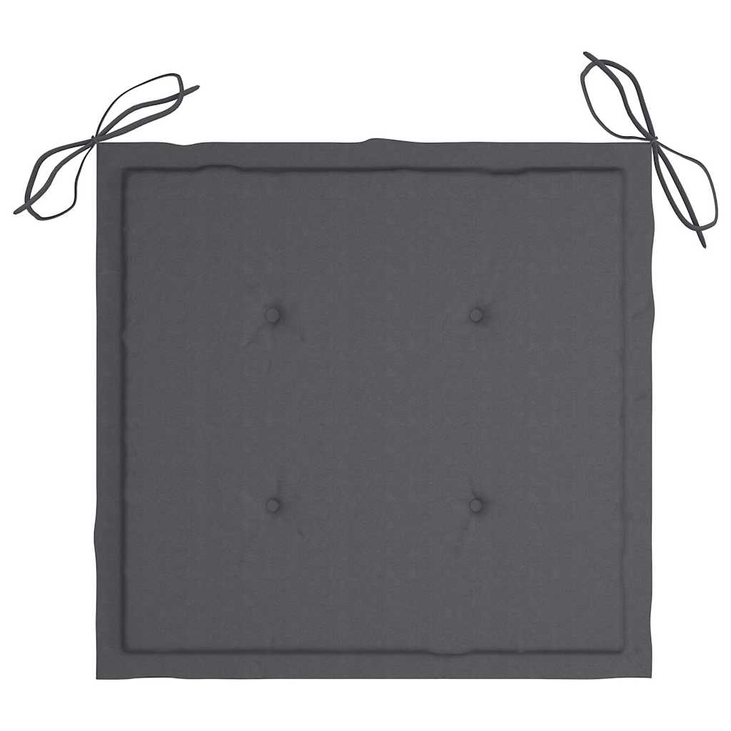 Vrtne stolice s jastucima 6 kom od masivnog bagremovog drva