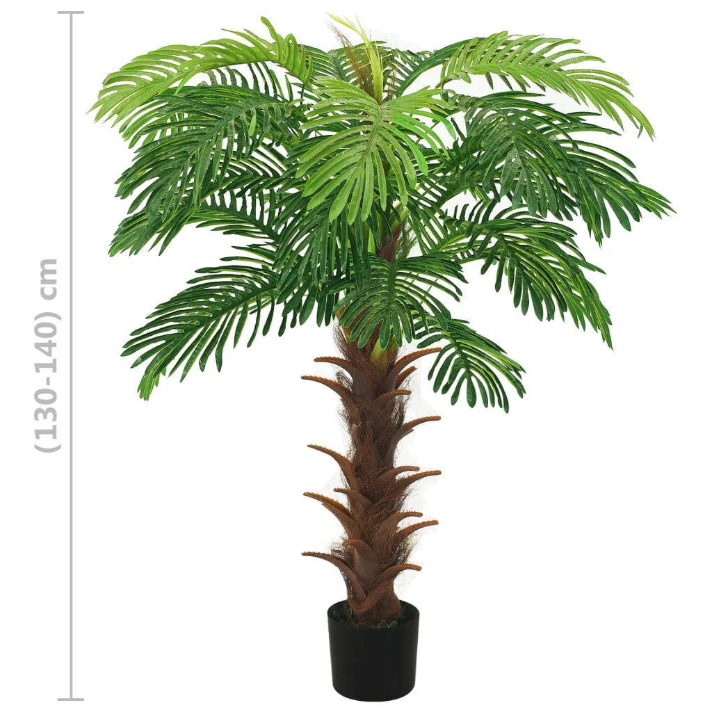 Umjetna cikas palma s posudom 140 cm zelena