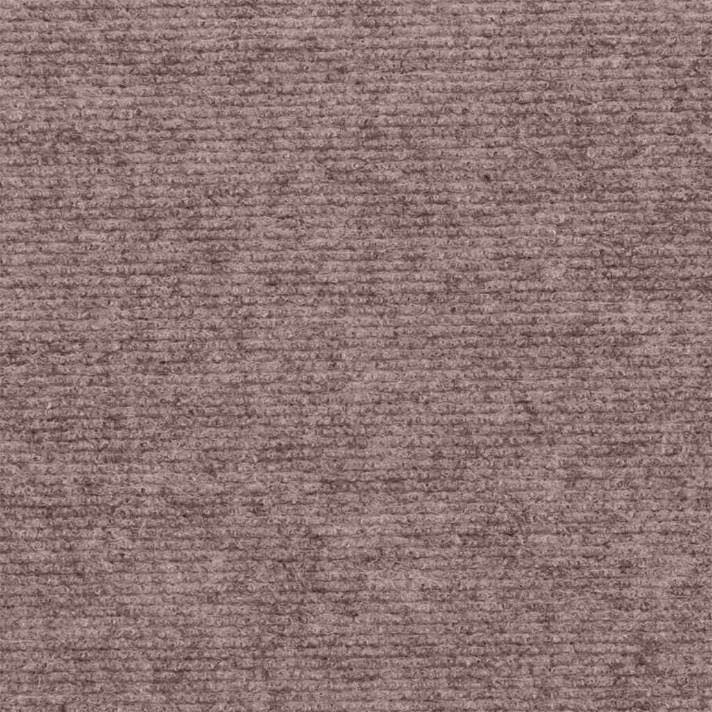 Prostirke za stepenice samoljepljive 15 kom 60x25 cm svijetlosmeđe pravokutne