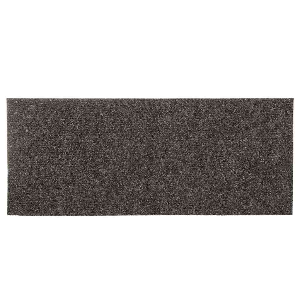 Prostirke za stepenice samoljepljive 15 kom 60x25 cm antracit pravokutne