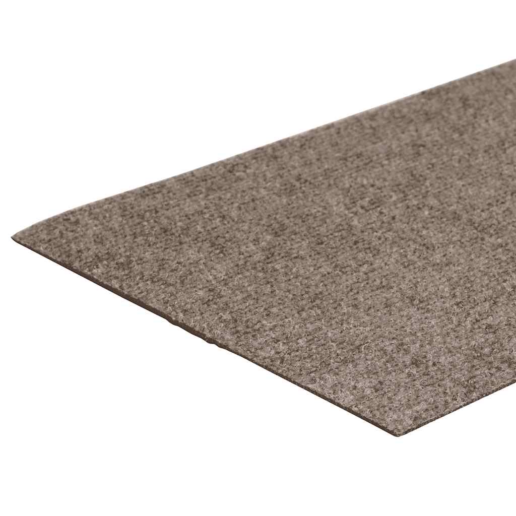 Prostirke za stepenice samoljepljive 15 kom 60x25 cm bež pravokutne