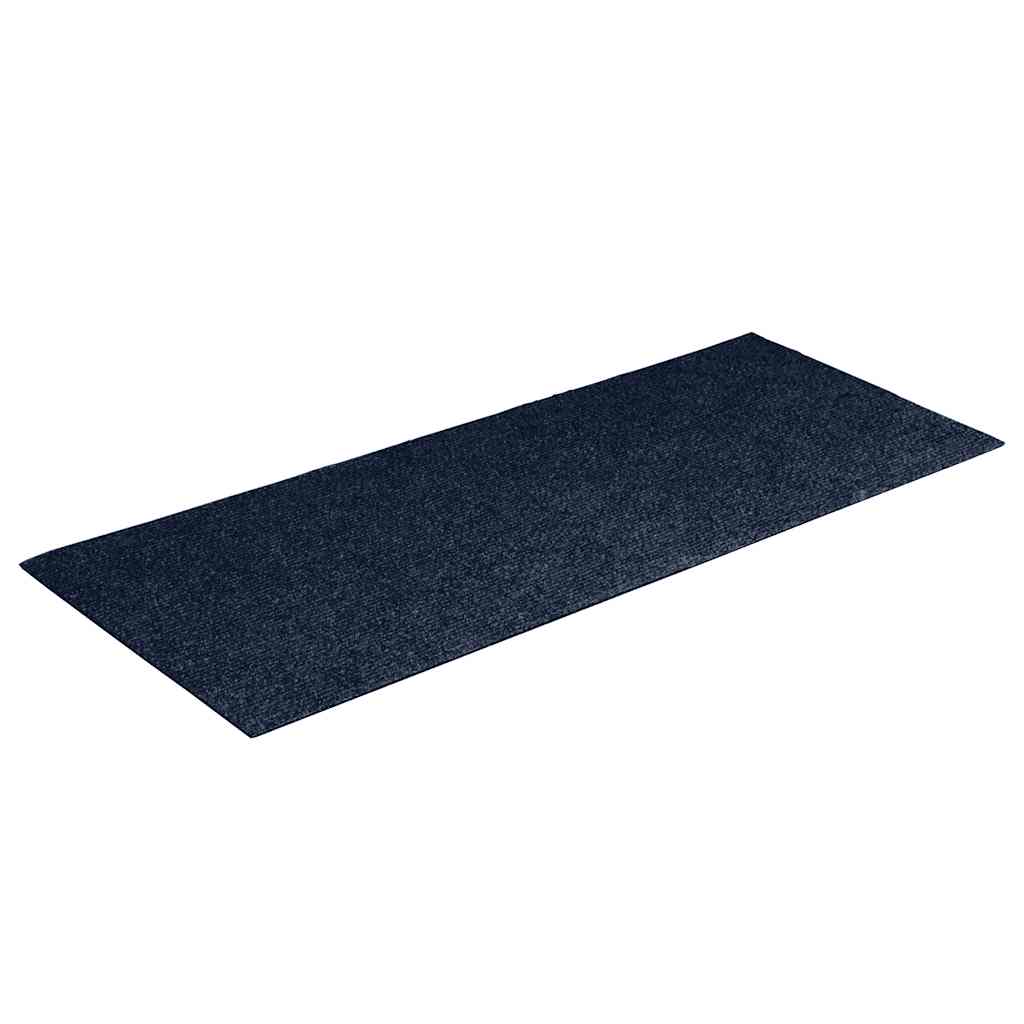 Prostirke za stepenice samoljepljive 15 kom 60x25 cm tamnoplave pravokutne