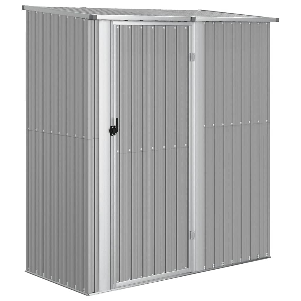Vrtno spremište sivo 180,5 x 97 x 209,5 cm pocinčani čelik