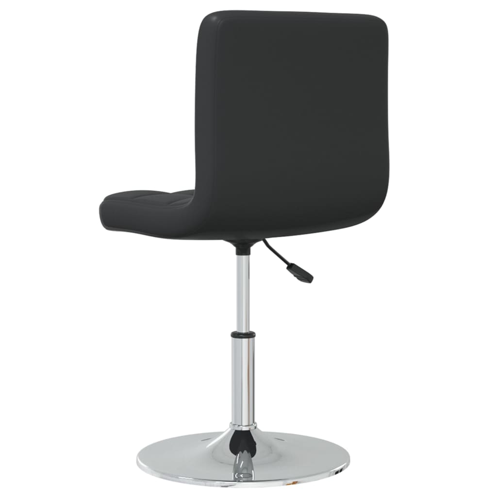Blagovaonske stolice od umjetne kože 4 kom crne
