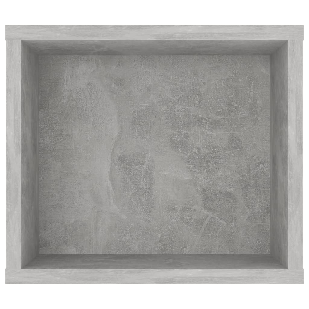 Viseći TV ormarić boja betona 100x30x26,5 cm konstruirano drvo