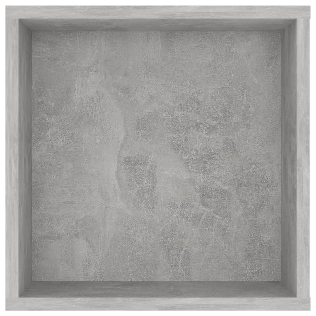 Zidni TV ormarić boja betona 102 x 35 x 35 cm konstruirano drvo