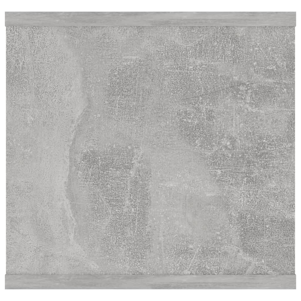 Zidna polica boja betona 102 x 30 x 29 cm konstruirano drvo