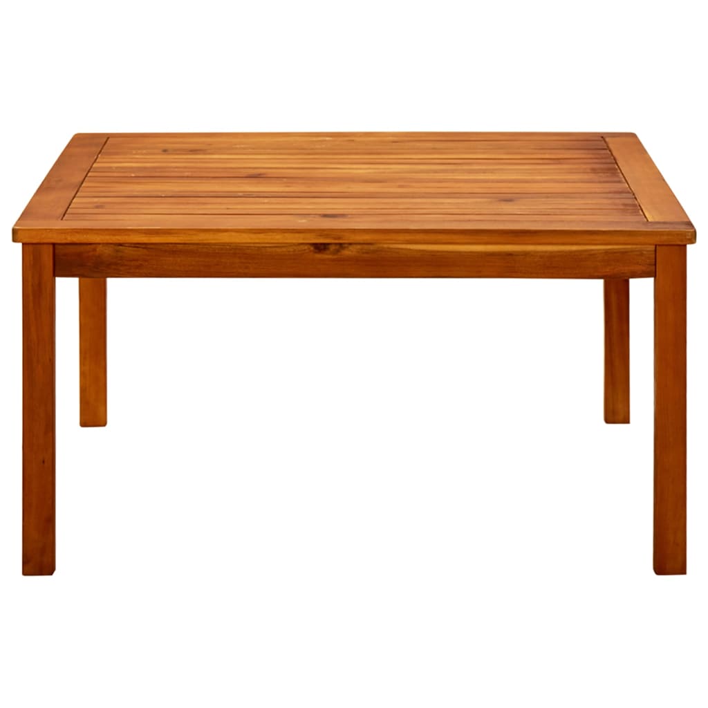 Vrtni stolić za kavu 85 x 85 x 45 cm masivno bagremovo drvo