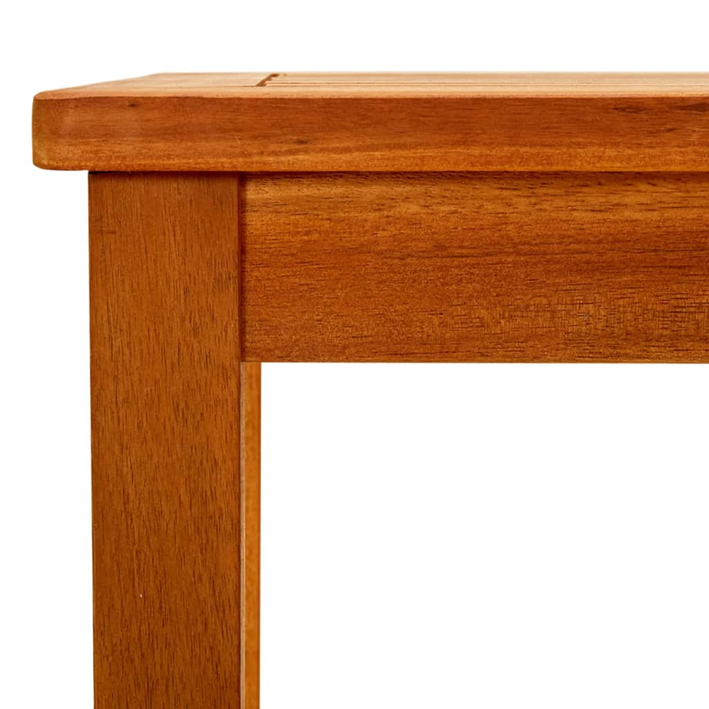 Vrtni stolić za kavu 50 x 35 x 36 cm masivno bagremovo drvo