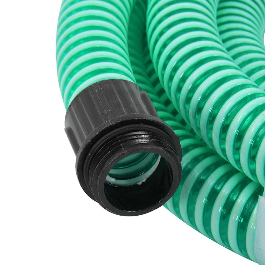 Usisno crijevo s mjedenim priključcima zeleno 1,1 " 3 m PVC