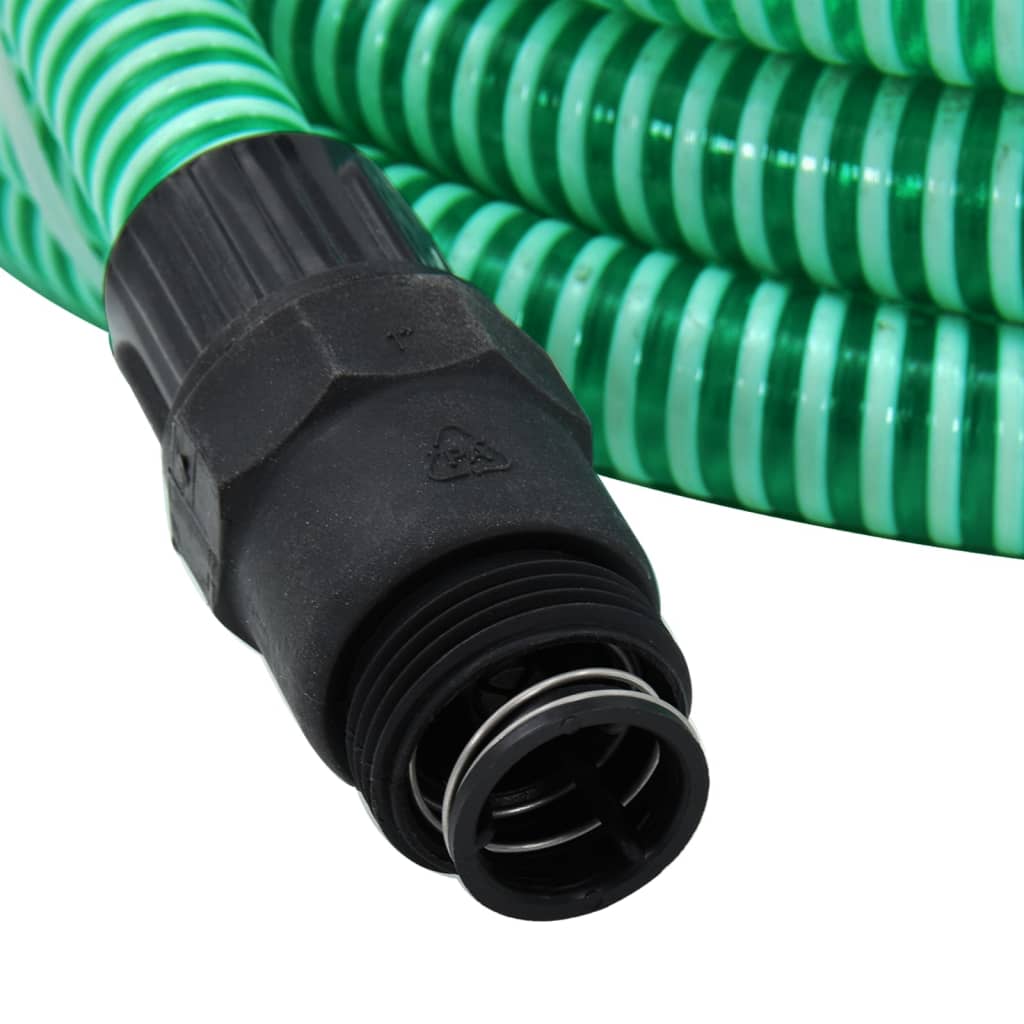 Usisno crijevo s PVC priključcima zeleno 1 " 7 m PVC