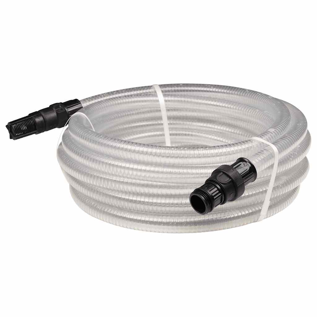 Usisno crijevo s PVC priključcima prozirno 1" 10 m PVC