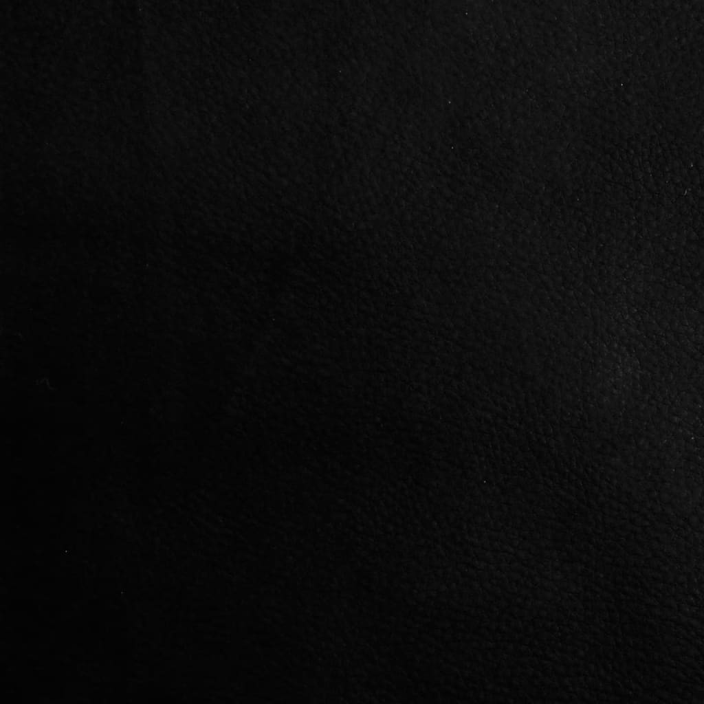 Električna masažna fotelja od umjetne kože crna