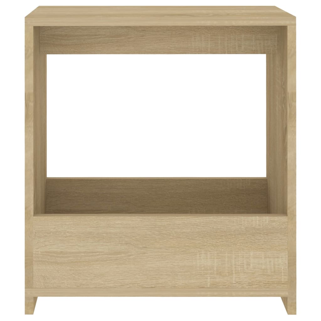 Bočni stolić boja hrasta sonome 50x26x50 cm konstruirano drvo