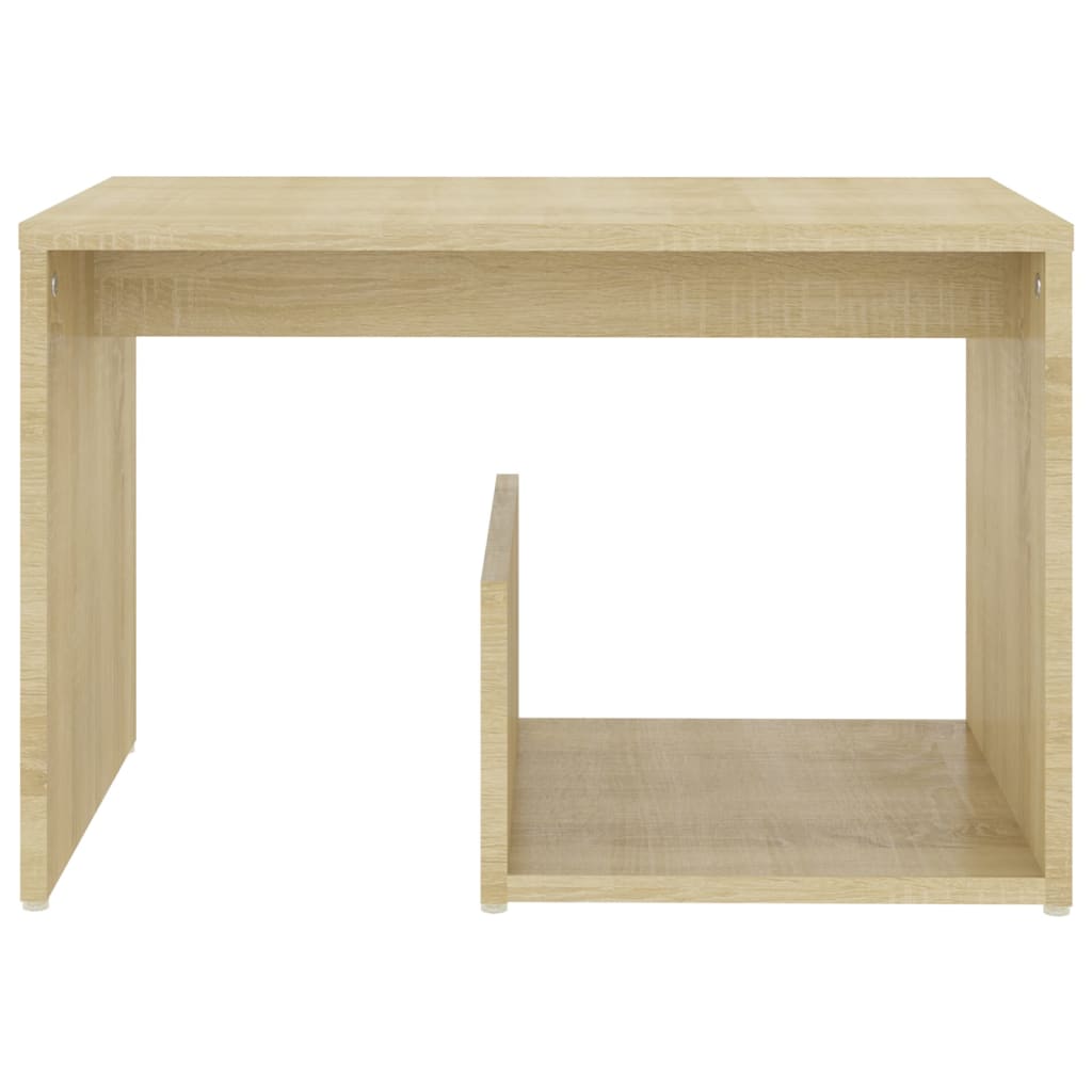 Bočni stolić boja hrasta sonome 59x36x38 cm konstruirano drvo