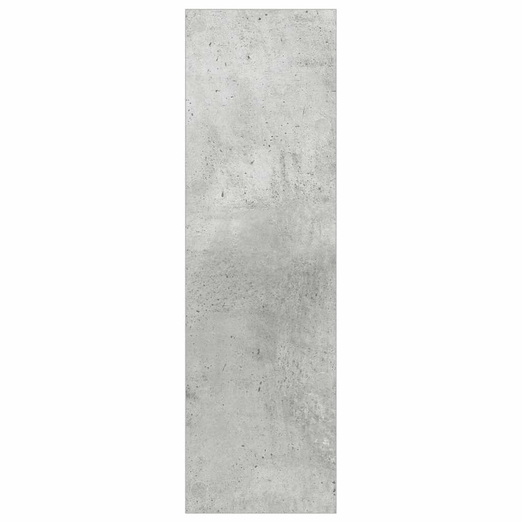 Zidni ormarići za cipele 2 kom boja betona 80x18x60 cm drveni