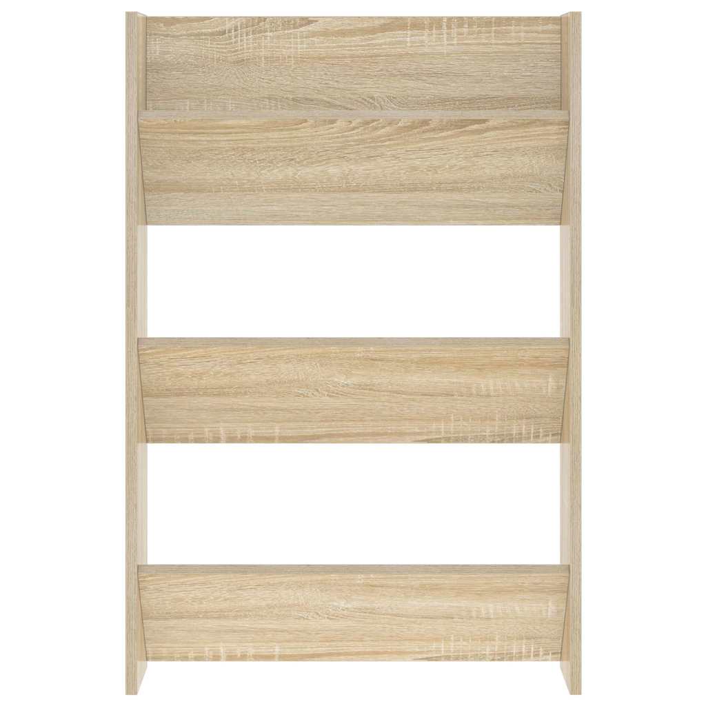 Zidni ormarići za cipele 2 kom boja hrasta 60x18x90 cm drveni