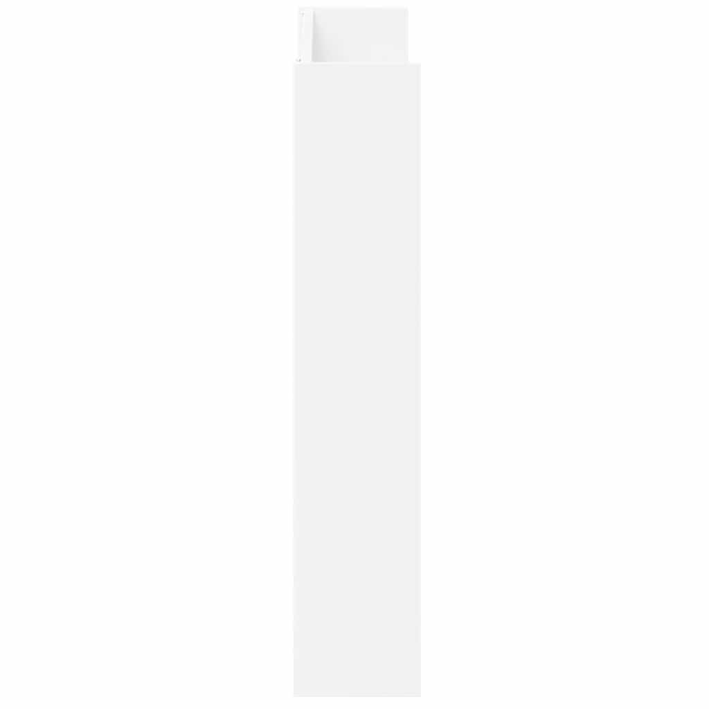 Zidni ormarići za cipele 2 kom bijeli 80 x 18 x 90 cm drveni