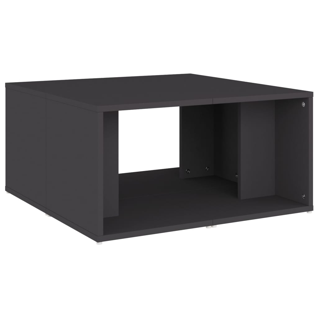 Stolići za kavu 4 kom sivi 33 x 33 x 33 cm konstruirano drvo