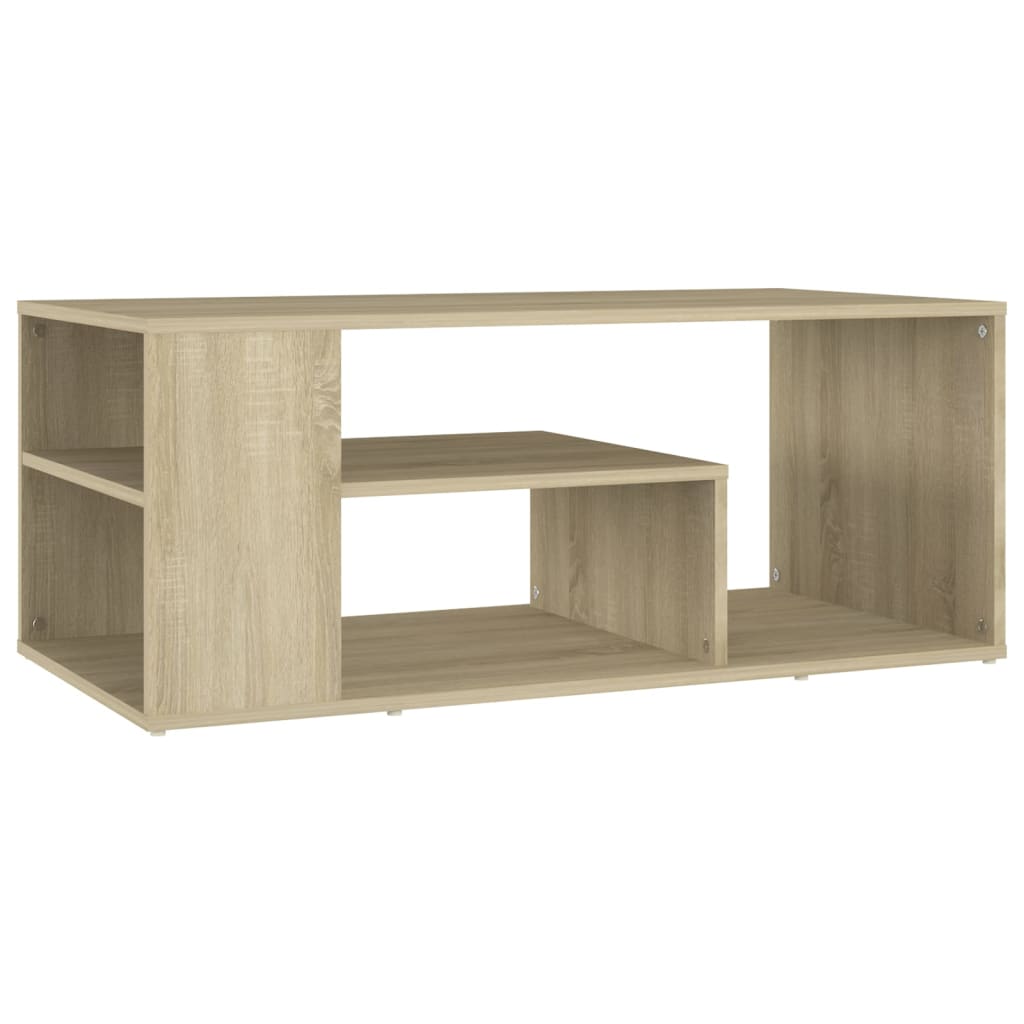 Stolić za kavu boja hrasta 100 x 50 x 40 cm konstruirano drvo