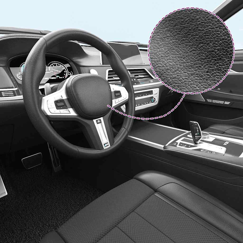 Folije za automobil 2 kom mat crne 100 x 150 cm + 50 x 150 cm