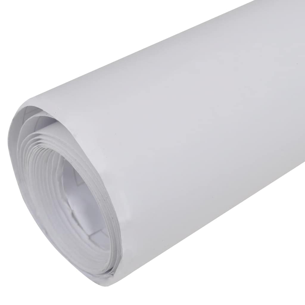 Folije za automobil 2 kom mat bijele 100 x 150 cm + 50 x 150 cm