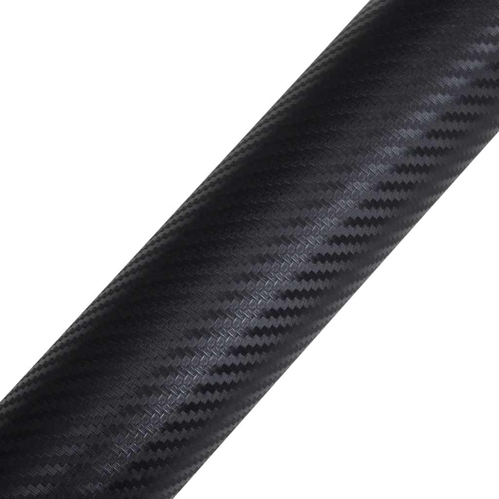 Folija za automobil 3D crna 100 x 150 cm
