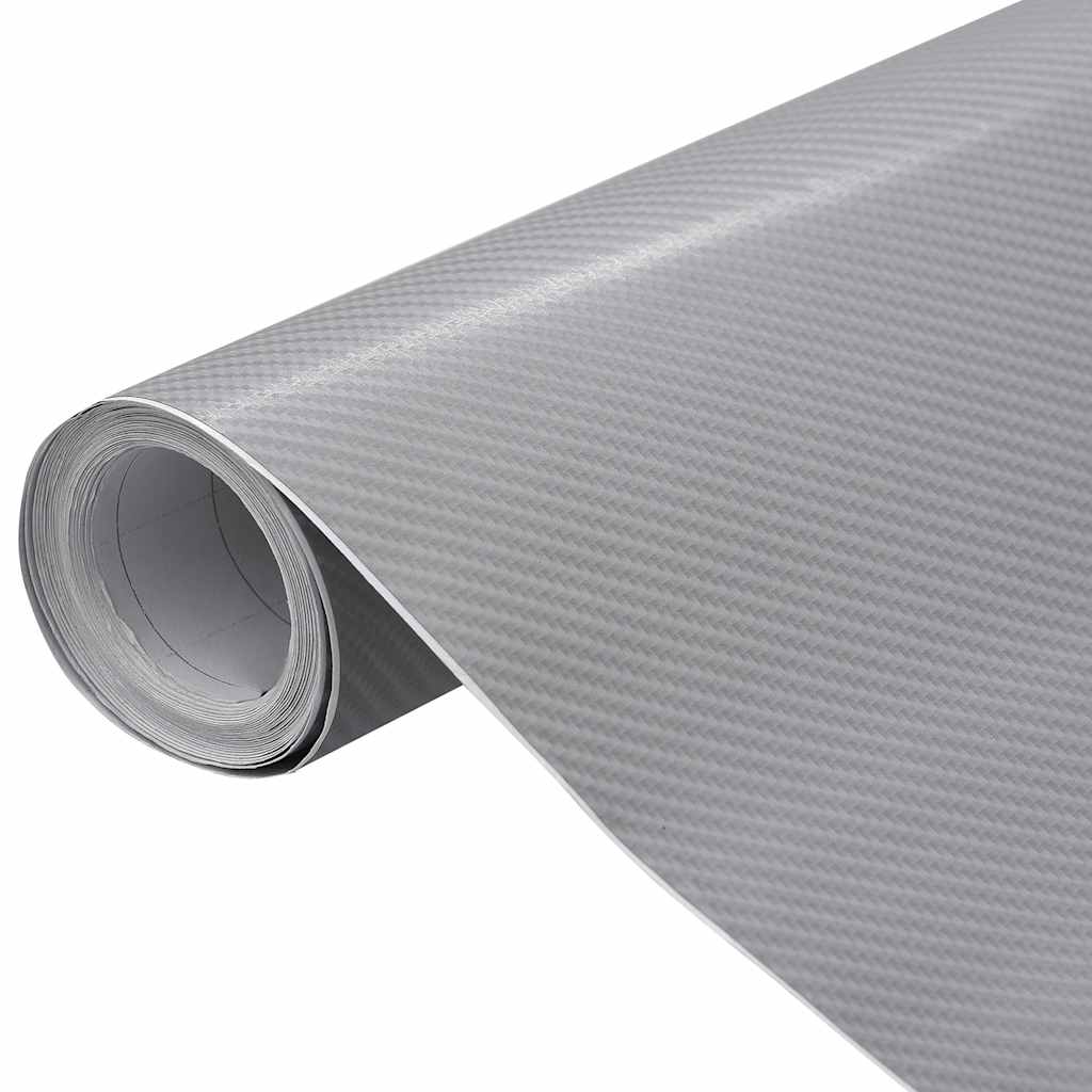 Folija za automobil 4D srebrna 100 x 150 cm