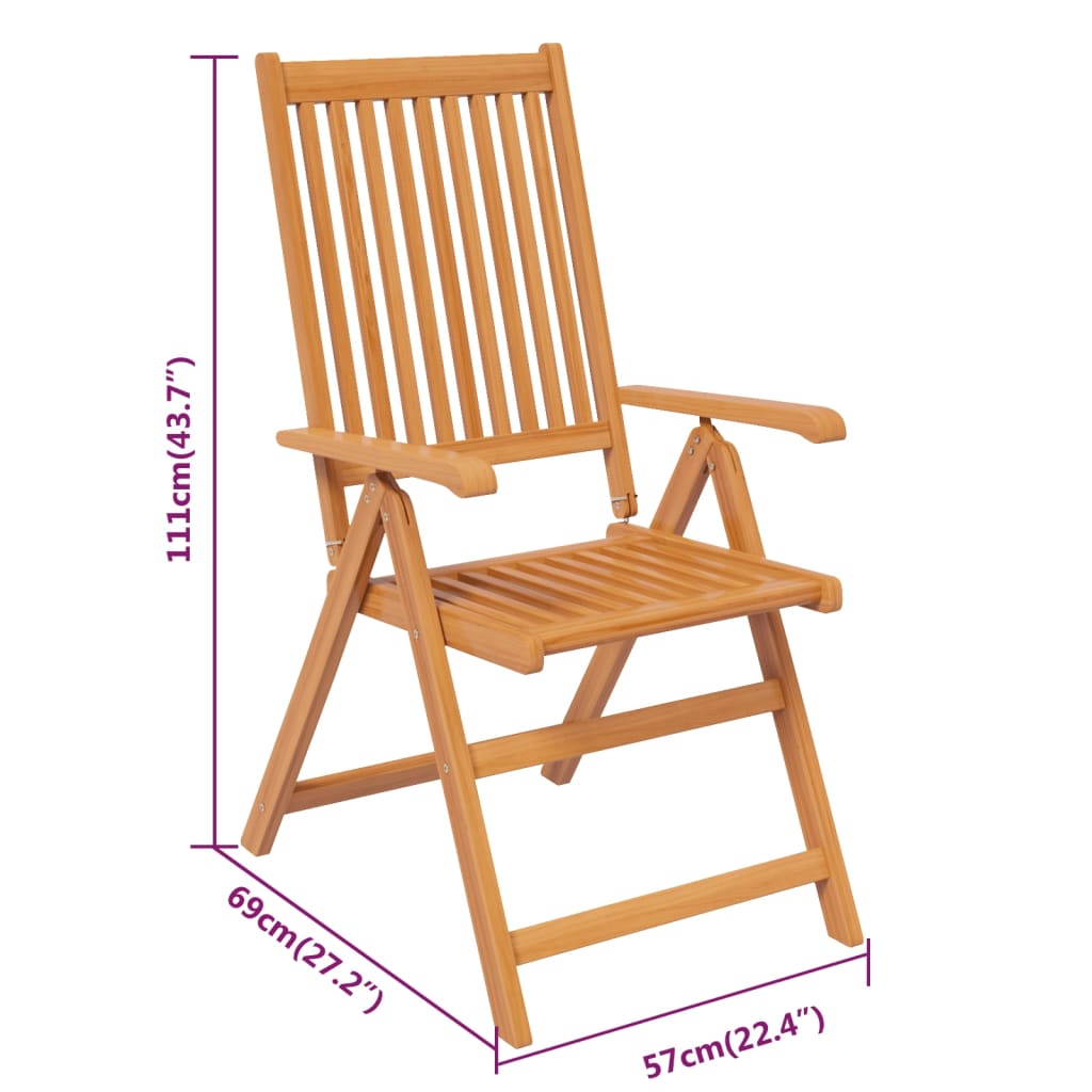 7-dijelni vrtni blagovaonski set od masivnog bagremovog drva 150-200 cm