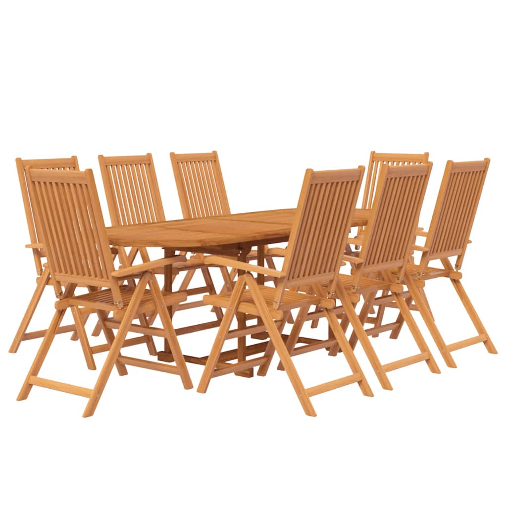 7-dijelni vrtni blagovaonski set od masivnog bagremovog drva 160-240 cm