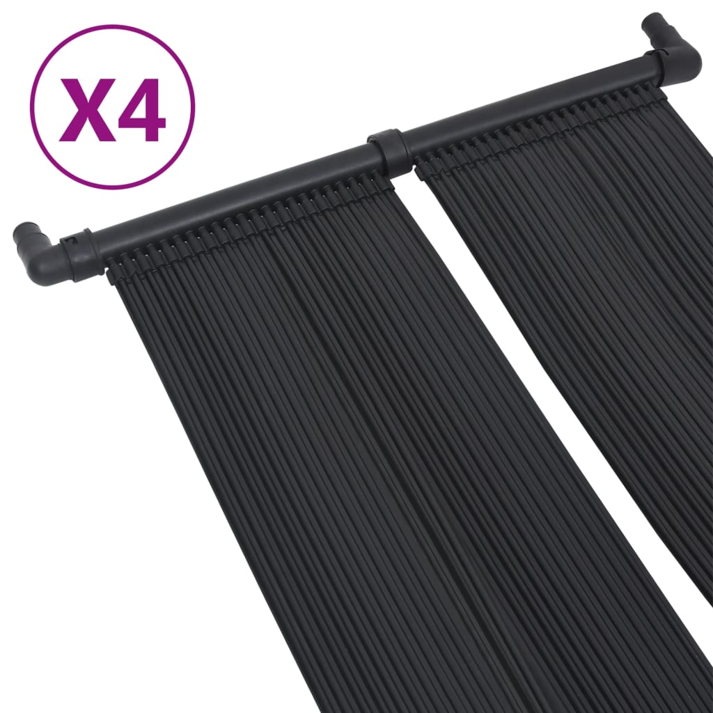 Solarna ploča za grijanje bazena 4 kom 80 x 310 cm