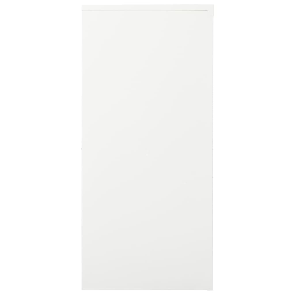 Ormarić s kliznim vratima bijeli 90 x 40 x 90 cm čelični