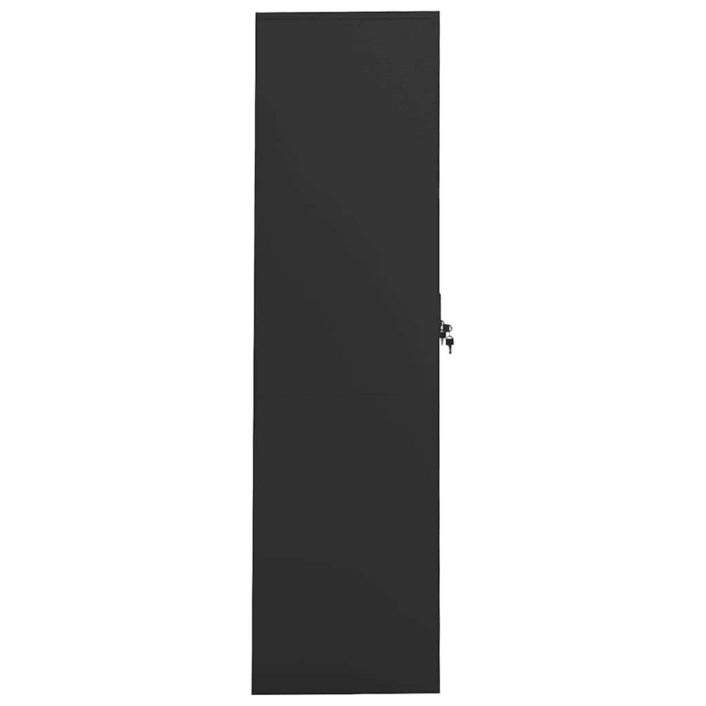 Ormar antracit 80 x 50 x 180 cm čelični