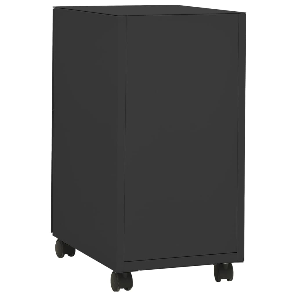 Mobilni ormarić za spise antracit 30 x 45 x 59 cm čelični