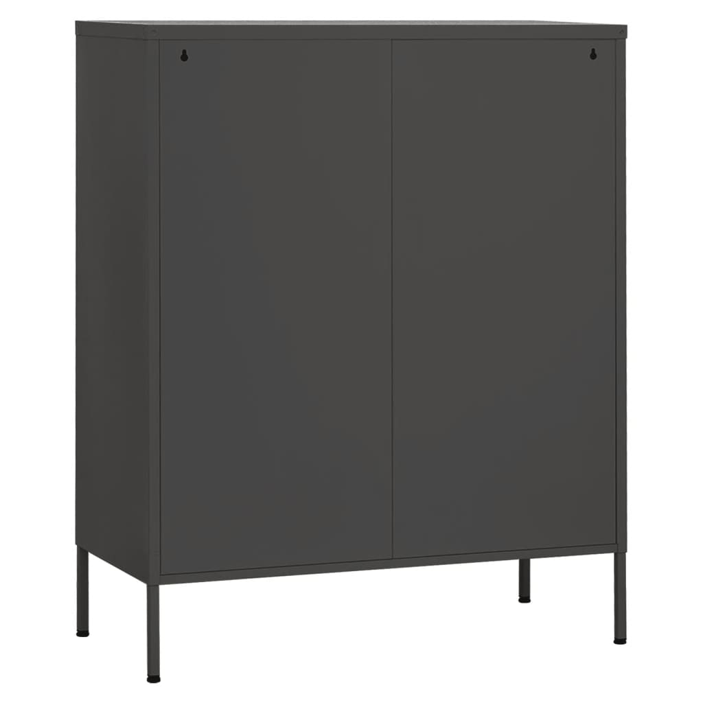 Ormarić za pohranu antracit 80 x 35 x 101,5 cm čelični