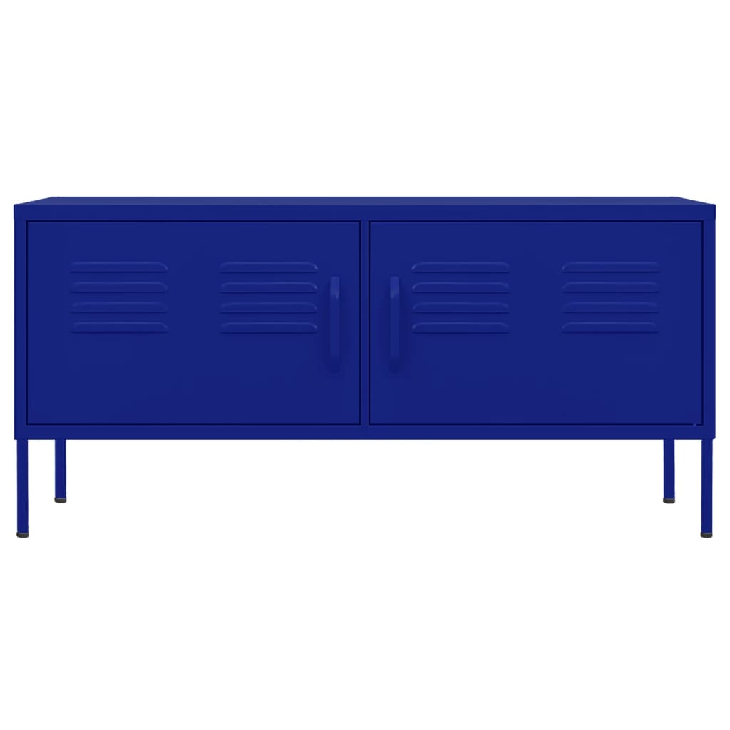 TV ormarić modri 105 x 35 x 50 cm čelični