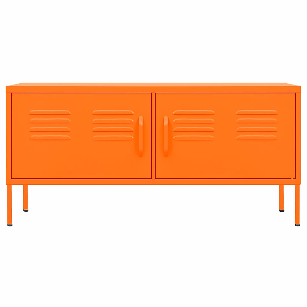 TV ormarić narančasti 105 x 35 x 50 cm čelični