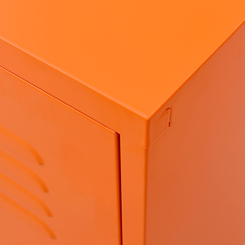 TV ormarić narančasti 105 x 35 x 50 cm čelični