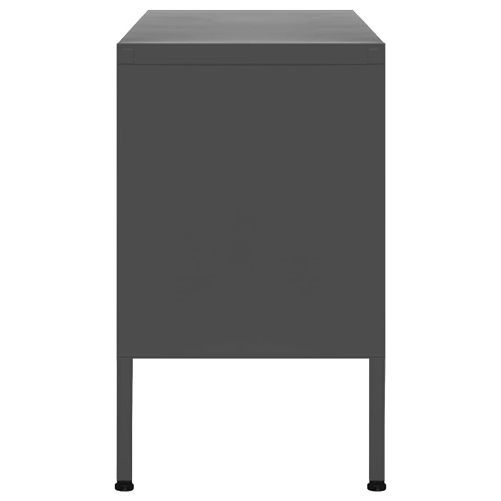 TV ormarić antracit 105 x 35 x 50 cm čelični