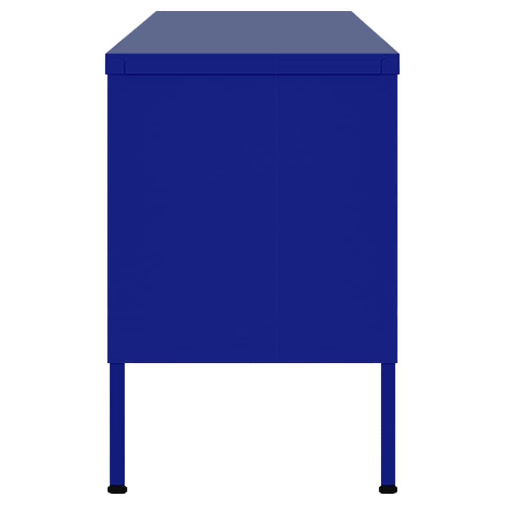 TV ormarić modri 105 x 35 x 50 cm čelični