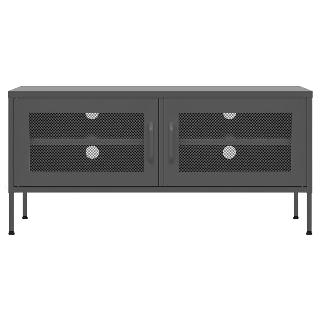 TV ormarić antracit 105 x 35 x 50 cm čelični