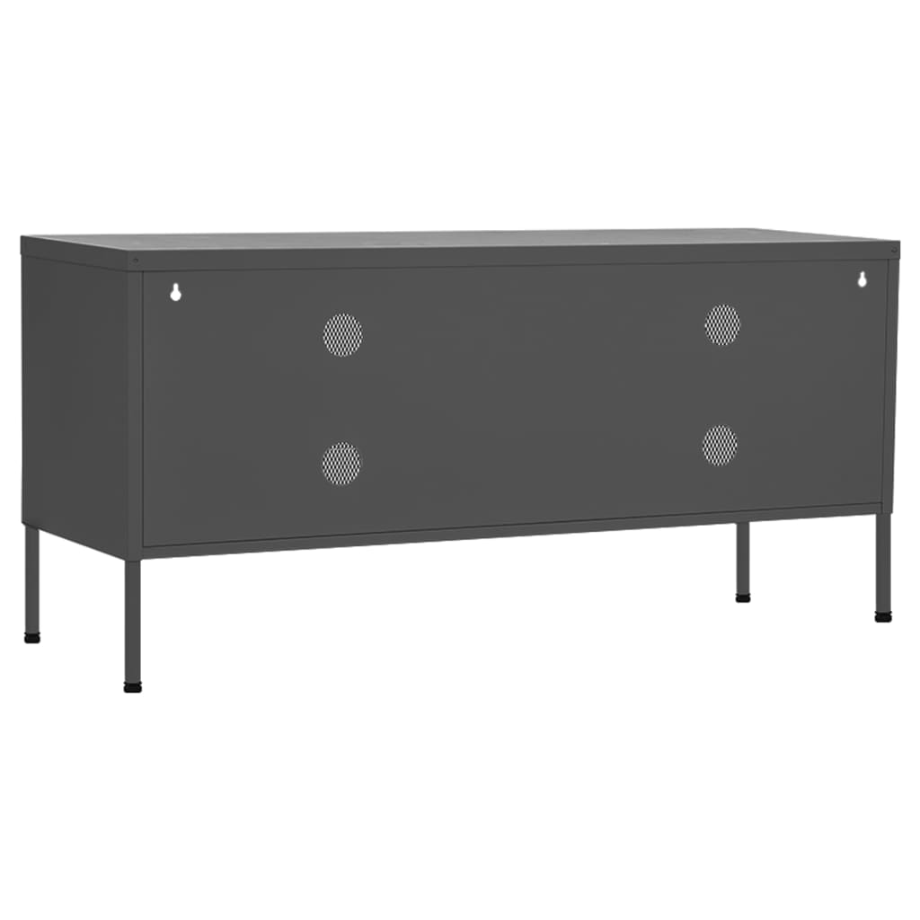 TV ormarić antracit 105 x 35 x 50 cm čelični