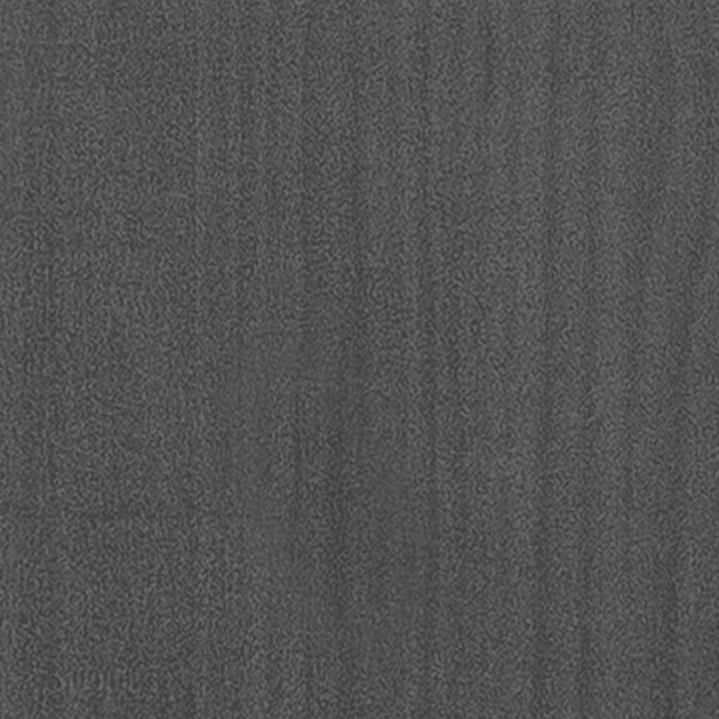 Ormarić za knjige s 3 razine sivi 40 x 30 x 105 cm od borovine