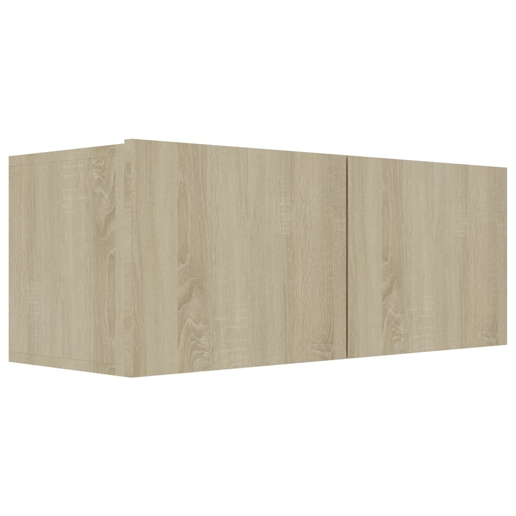TV ormarići 4 kom boja hrasta sonome 80 x 30 x 30 cm drvena