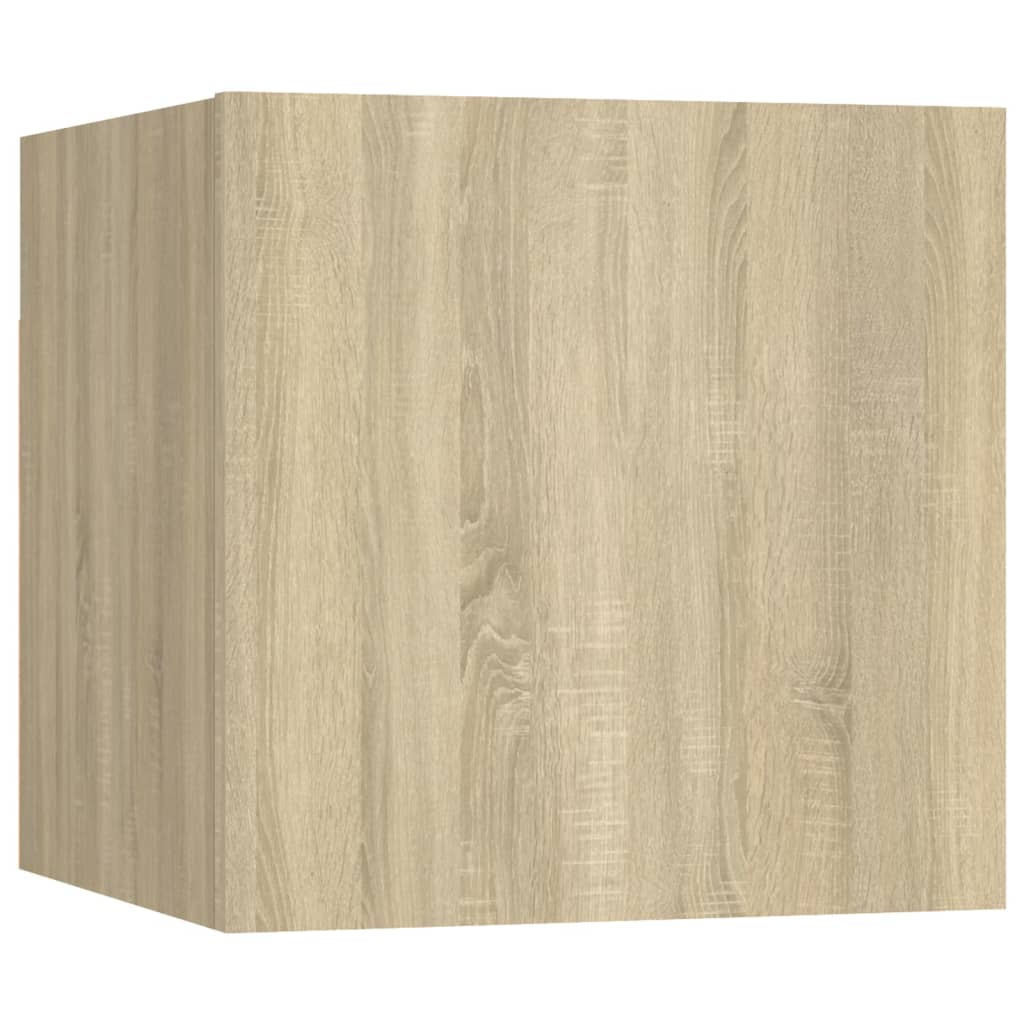 Noćni ormarić 2 kom boja hrasta 30,5x30x30 cm konstruirano drvo