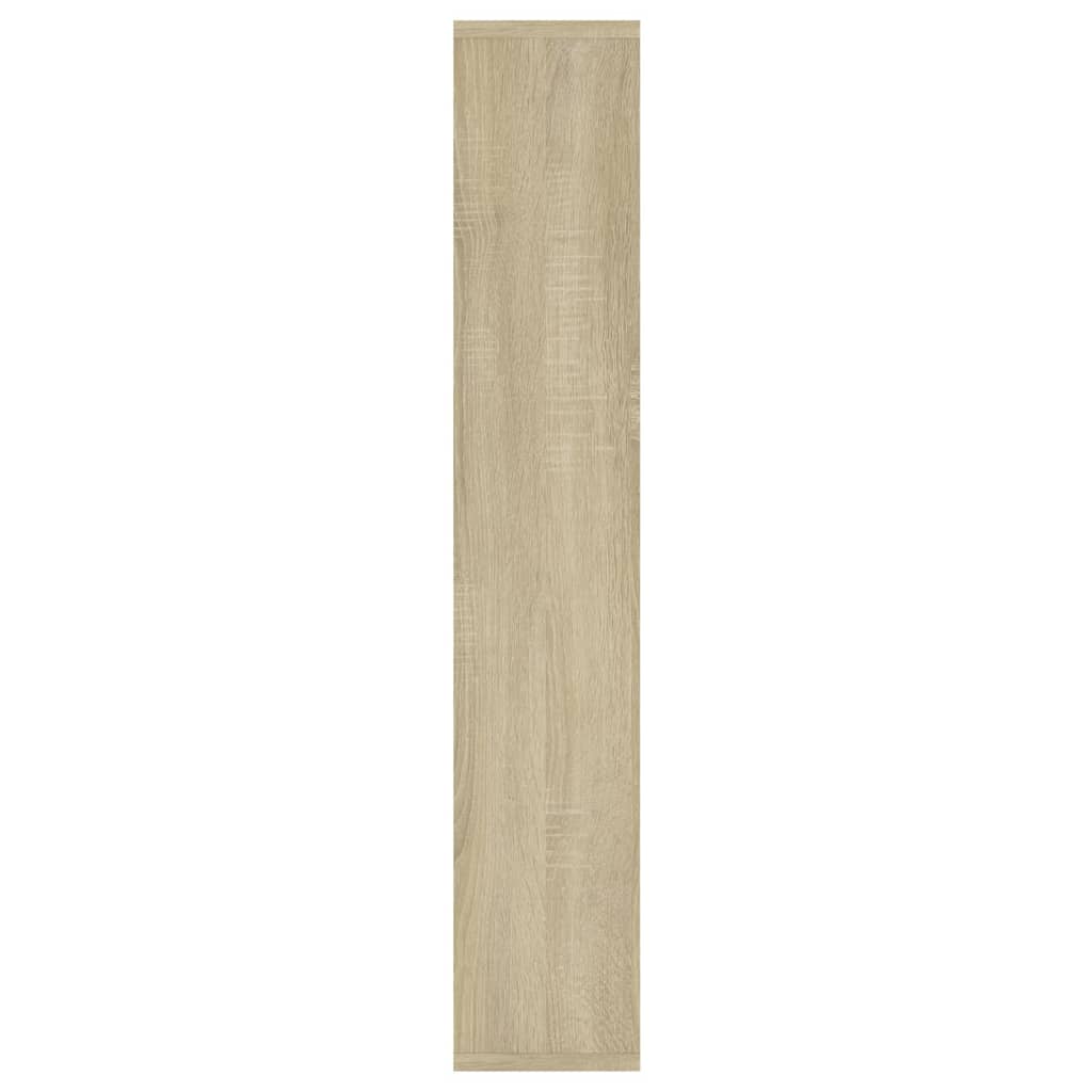 Zidna polica boja hrasta sonome 36x16x90 cm konstruirano drvo