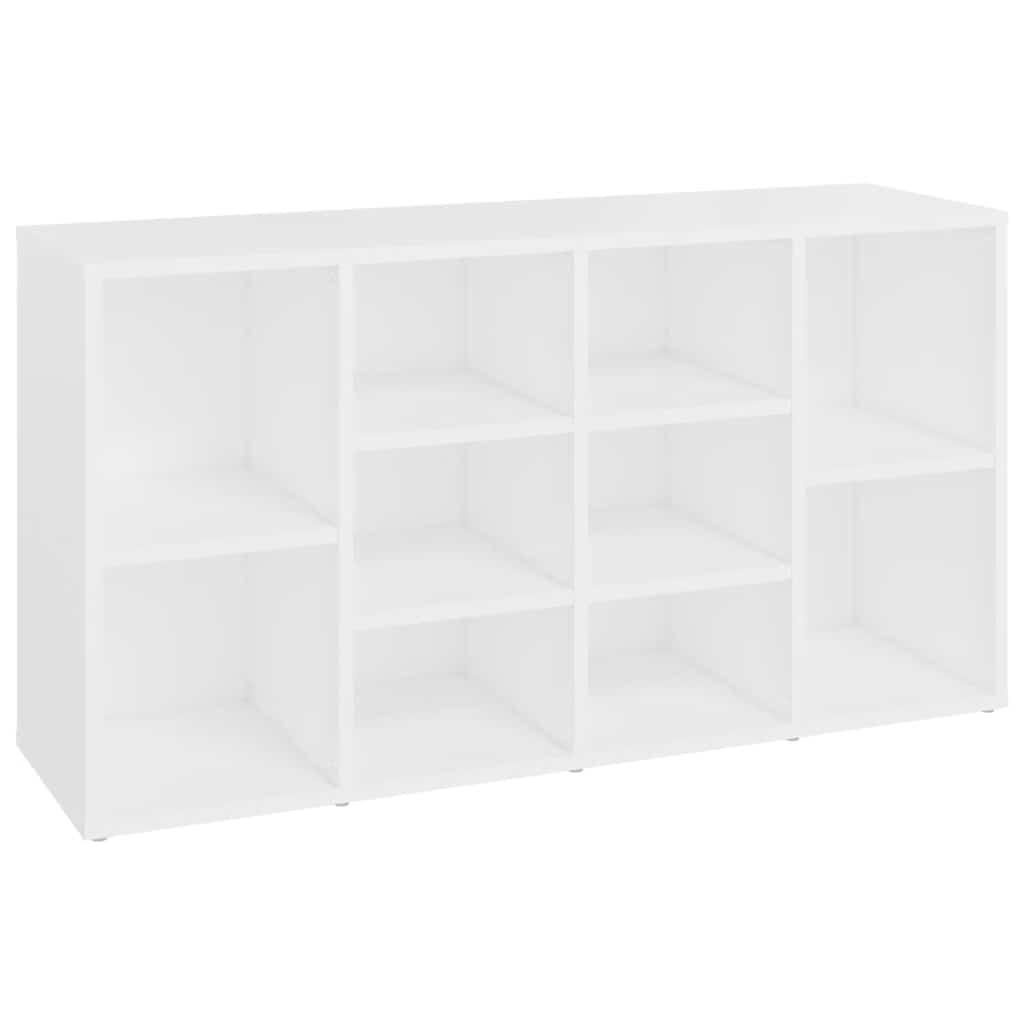 Klupa za cipele bijela 103 x 30 x 55 cm od konstruiranog drva