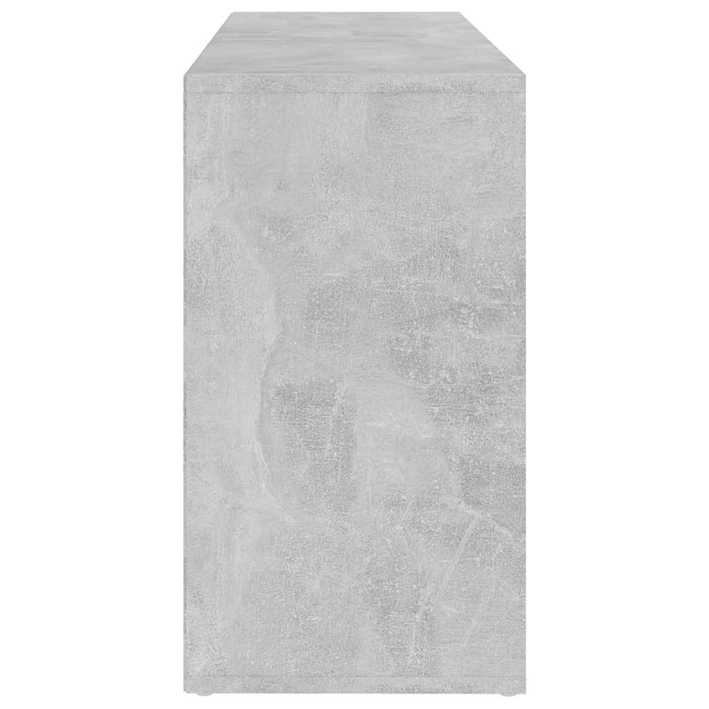 Klupa za cipele boja betona 103x30x55 cm konstruirano drvo
