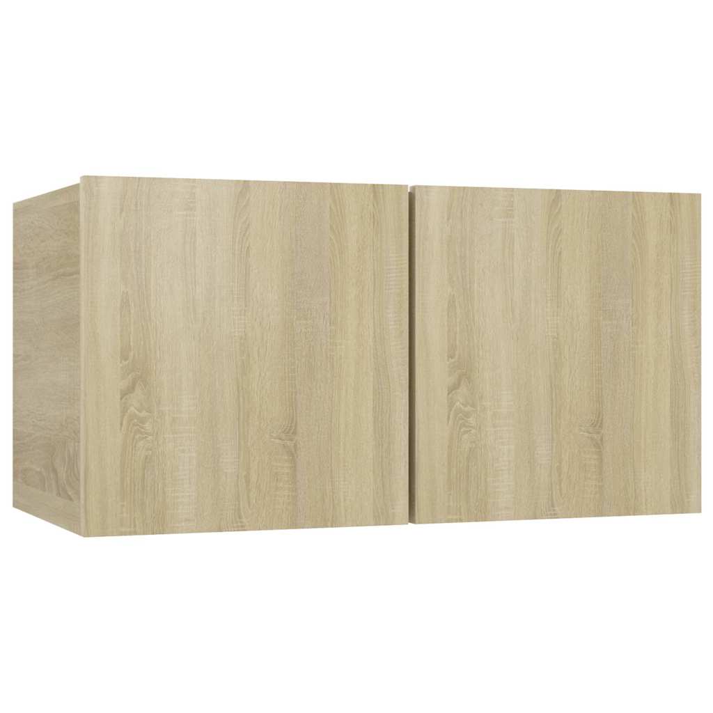 Viseći TV ormarići 2 kom boja hrasta sonome 60 x 30 x 30 cm